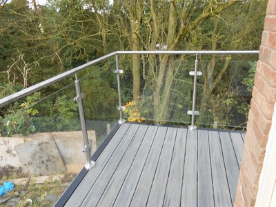 Balconies, fire escapes and handrails in Southport