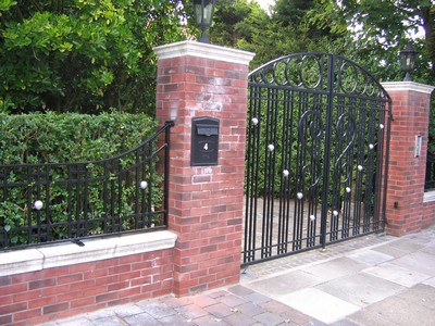 Gates and railings in Southport