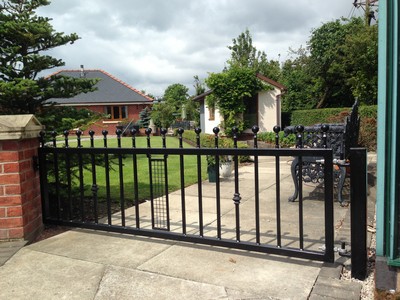 Gates and railings in Southport