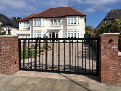 Gates and railings in Southport