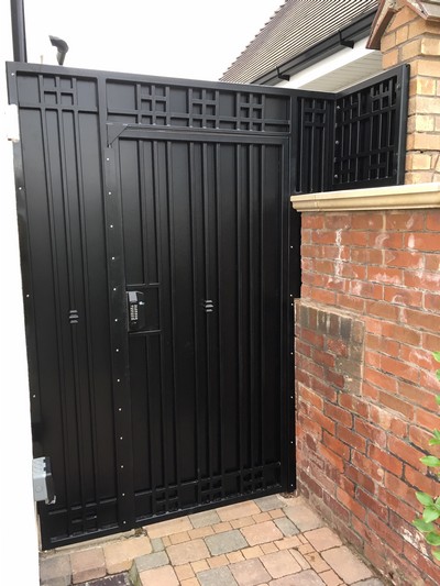 Gates and railings in Southport