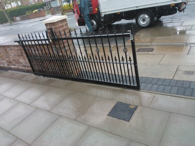 Gates and railings in Southport